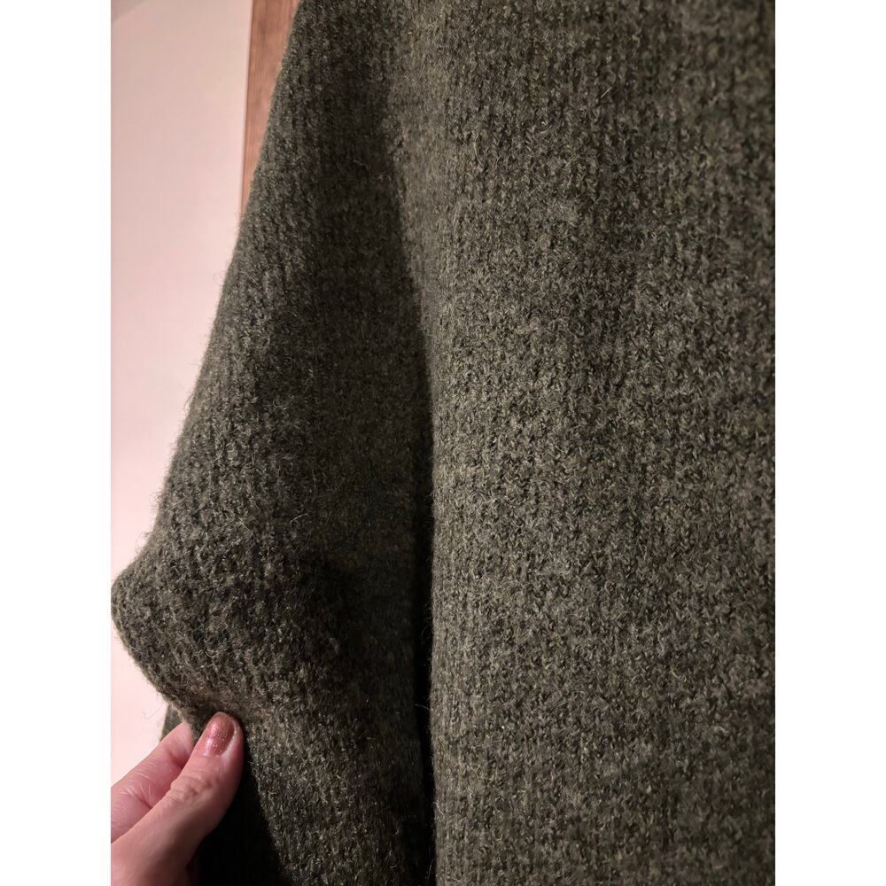 Universal Thread Wool Mock Neck Hunter Green Medi… - image 4